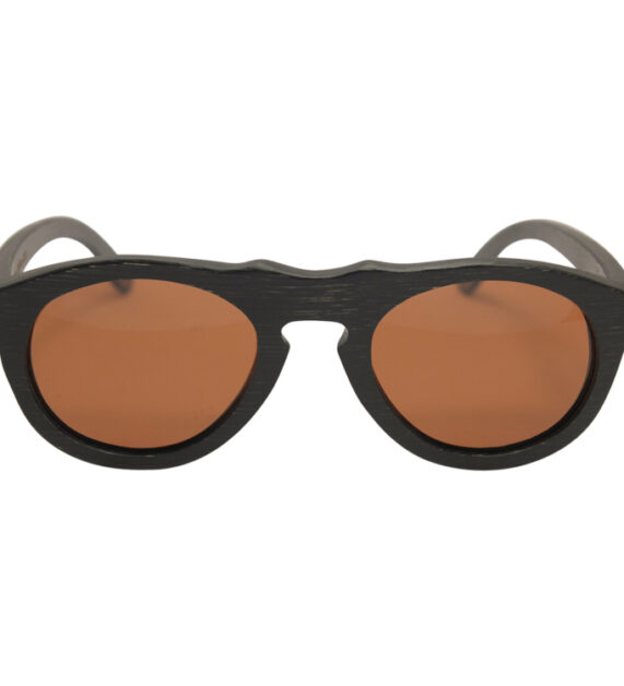 Vesica Wood sunglasses front Mason
