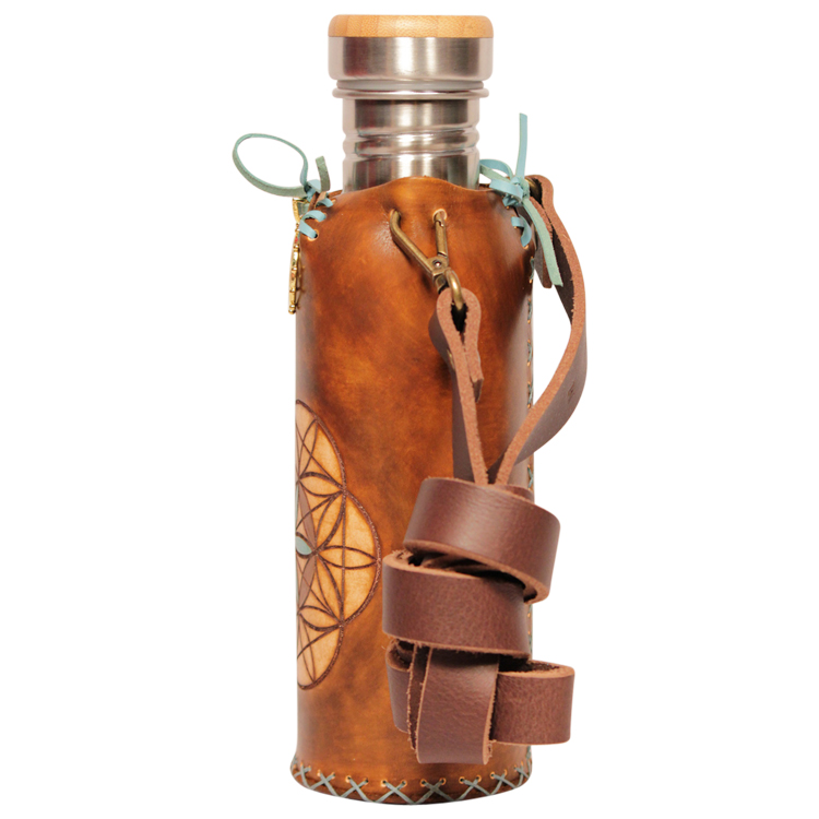 Seed of life Brown A Deluxe Vesica waterbottlecase 2 of 4 Seed of life Brown A Deluxe Vesica waterbottlecase 2 of 4
