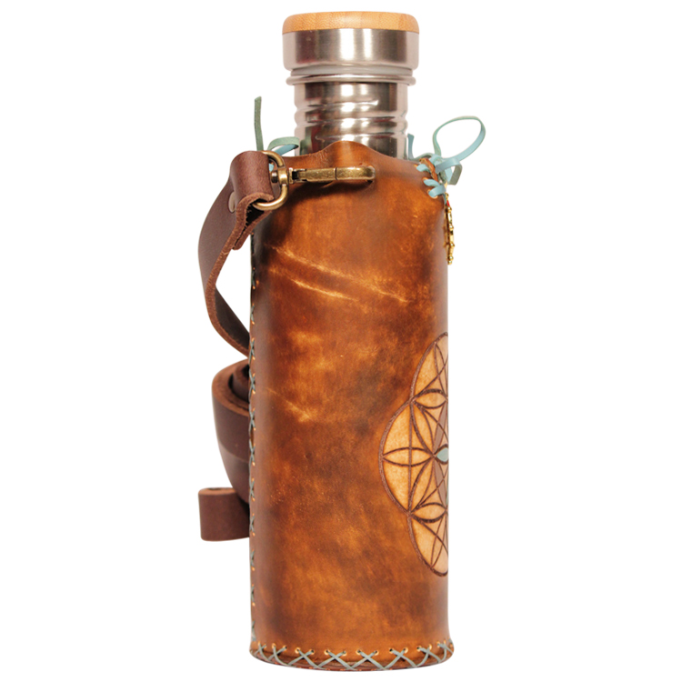 Seed of life Brown A Deluxe Vesica waterbottlecase 4 of 4 Seed of life Brown A Deluxe Vesica waterbottlecase 4 of 4