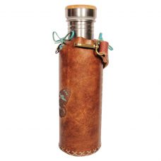 Butterfly A brown Deluxe Vesica waterbottlecase 2 of 4